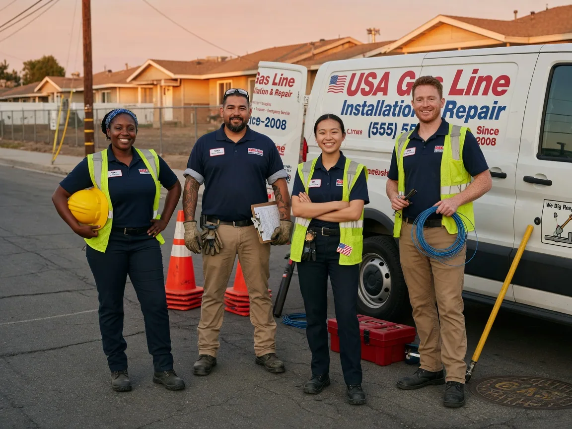 Gas Line Installation company in Plymouth, PA
